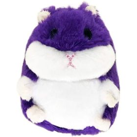 Petsport Tiny Tots Fat Hamster Plush Dog Toy Purple - 1 count