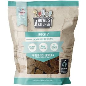 Howls Kitchen Lamb Jerky Cuts Probiotic Formula - 6.5 oz