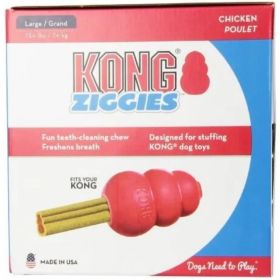 KONG Stuff'n Ziggies - Adult Dogs - Original Recipe (Large - 56 oz)