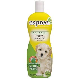 Espree Puppy and Kitten Shampoo with Organic Aloe Vera Baby Powder Fragrance - 20 oz