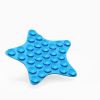 Pet supplies sea star pet suction cup licking pad pet dinner plate dog licking pad slow food bowl cat food dog food bowl