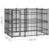 Outdoor Dog Kennel Steel 59.5 ftÂ¬â‰¤