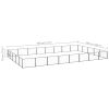 Dog Kennel Black 430.6 ftÂ¬â‰¤ Steel