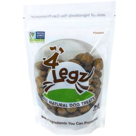 4Legz Organic Pumpkin Crunchy Dog Cookies - 7 oz