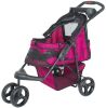 Petique Durable Pet Stroller Razzberry