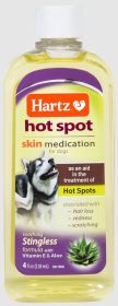 Hartz Hot Spot Skin Medication for Dogs and Puppies (4 oz: 4 oz Hartz Hot Spot Skin Medication for Dogs and Puppies)