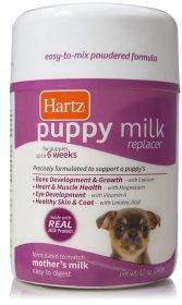 Hartz Powdered Puppy Milk Replacer (12 oz: 12 oz Hartz Powdered Puppy Milk Replacer)