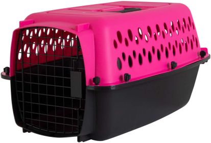 Petmate Pet Porter Kennel Pink and Black (Small - 3 count: Small - 3 count Petmate Pet Porter Kennel Pink and Black)