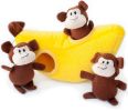 ZippyPaws Interactive Monkey and Banana Burrow