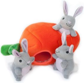 ZippyPaws Interactive Bunny and Carrot Burrow (1 count: 1 count ZippyPaws Interactive Bunny and Carrot Burrow)