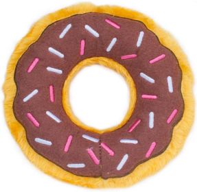 ZippyPaws Dog Donutz Toy Chocolate Sprinkle (1 count: 1 count ZippyPaws Dog Donutz Toy Chocolate Sprinkle)