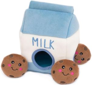 ZippyPaws Interactive Milk and Cookies Burrow (1 count: 1 count ZippyPaws Interactive Milk and Cookies Burrow)