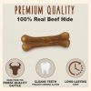 Cadet Premium Grade Pressed Beef Hide Bone 12 Inch