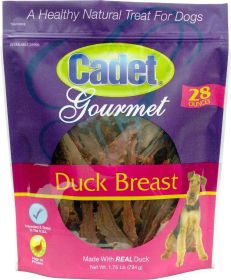 Cadet Gourmet Duck Breast Treats for Dogs (28 oz: 28 oz Cadet Gourmet Duck Breast Treats for Dogs)