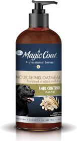 Magic Coat Professional Series Nourishing Oatmeal Shed Control Dog Shampoo (16 oz: 16 oz Magic Coat Professional Series Nourishing Oatmeal Shed Control Dog Shampoo)