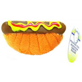 Lil Pals Plush Hot Dog Toy for Puppies and Toy Breeds (6 count: 6 count Lil Pals Plush Hot Dog Toy for Puppies and Toy Breeds)