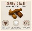 Cadet Premium Grade Beef Hide Chew Curls Peanut Butter Flavor