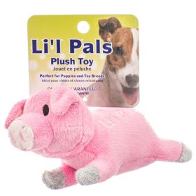 Lil Pals Ultra Soft Plush Pig Dog Toy (6 count: 6 count Lil Pals Ultra Soft Plush Pig Dog Toy)