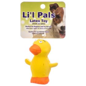 Lil Pals Latex Duck Dog Toy (12 count: 12 count Lil Pals Latex Duck Dog Toy)