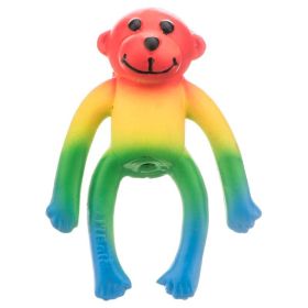 Lil Pals Latex Monkey Dog Toy Assorted Colors (3 count: 3 count Lil Pals Latex Monkey Dog Toy Assorted Colors)