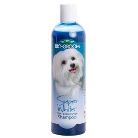 Bio Groom Super White Coat Brightener Shampoo (36 oz (3 x 12 oz): 36 oz (3 x 12 oz) Bio Groom Super White Coat Brightener Shampoo)