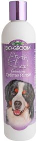 Bio Groom Anti-Shed Deshedding Crème Rinse Dog Conditioner (36 oz (3 x 12 oz): 36 oz (3 x 12 oz) Bio Groom Anti-Shed Deshedding Crème Rinse Dog Conditioner)