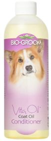 Bio Groom Vita Oil Coat Oil Conditioner for Dogs (32 oz (2 x 16 oz): 32 oz (2 x 16 oz) Bio Groom Vita Oil Coat Oil Conditioner for Dogs)