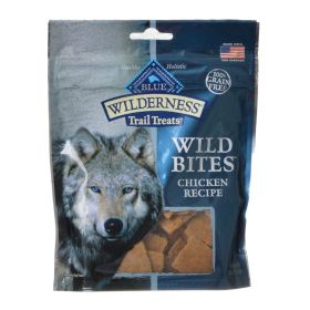 Blue Buffalo Wilderness Wild Bites Chicken Recipe (16 oz (4 x 4 oz): 16 oz (4 x 4 oz) Blue Buffalo Wilderness Wild Bites Chicken Recipe)