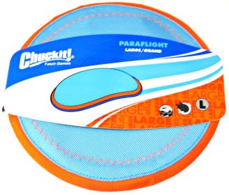 Chuckit Paraflight Disc Dog Toy (4 count: 4 count Chuckit Paraflight Disc Dog Toy)