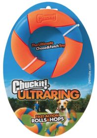 Chuckit Ultra Ring Chase and Fetch Toy (4 count: 4 count Chuckit Ultra Ring Chase and Fetch Toy)