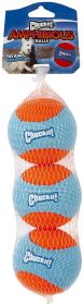 Chuckit Amphibious Fetch Ball (9 count (3 x 3 ct): 9 count (3 x 3 ct) Chuckit Amphibious Fetch Ball)