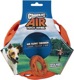 Chuckit Breathe Right Air Fetch Wheel Toy (10 count: 10 count Chuckit Breathe Right Air Fetch Wheel Toy)