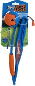 Chuckit Fetch and Fold Ball Launcher (10 count: 10 count Chuckit Fetch and Fold Ball Launcher)