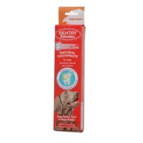 Sentry Petrodex Natural Toothpaste for Dogs Peanut Flavor (12 count (12 x 2.5 oz): 12 count (12 x 2.5 oz) Sentry Petrodex Natural Toothpaste for Dogs Peanut Flavor)