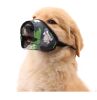 2pcs Dog Mouth Cover Adjustable Anti bite; Anti bark; Anti accidental Eating Dog Mask Pet Supplies Wholesale