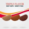 Healthy Hide Good n Tasty Triple Flavor Wavy Chips Variety Pack for Dogs