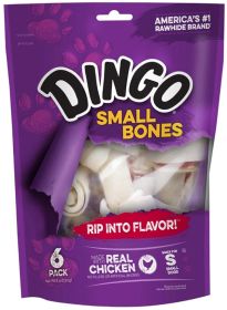 Dingo Small Bones with Real Chicken (42 count (7 x 6 ct): 42 count (7 x 6 ct) Dingo Small Bones with Real Chicken)