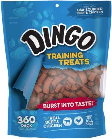 Dingo Training Treats with Real Beef and Chicken for All Dogs (2160 count (6 x 360 ct): 2160 count (6 x 360 ct) Dingo Training Treats with Real Beef and Chicken for All Dogs)