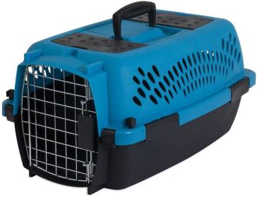 Aspen Pet Fashion Pet Porter Kennel Breeze Blue and Black (Small - 2 count: Small - 2 count Aspen Pet Fashion Pet Porter Kennel Breeze Blue and Black)