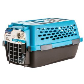 Petmate Vari Kennel Ultra Breeze Blue/Coffee Brown (Small - 2 count: Small - 2 count Petmate Vari Kennel Ultra Breeze Blue/Coffee Brown)