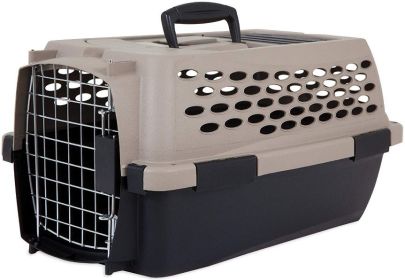 Petmate Vari Kennel Pet Carrier Taupe and Black (X-Small - 2 count: X-Small - 2 count Petmate Vari Kennel Pet Carrier Taupe and Black)