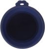 Petmate Round Silicone Travel Pet Bowl Blue