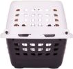 Petmate Compass Kennel Metallic White and Black