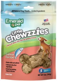 Emerald Pet Little Chewzzies Soft Training Treats Salmon Recipe (30 oz (6 x 5 oz): 30 oz (6 x 5 oz) Emerald Pet Little Chewzzies Soft Training Treats Salmon Recipe)