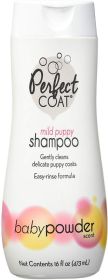 Perfect Coat Mild Puppy Shampoo Baby Powder Scent (64 oz (4 x 16 oz): 64 oz (4 x 16 oz) Perfect Coat Mild Puppy Shampoo Baby Powder Scent)