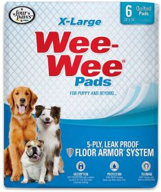 Four Paws X-Large Wee Wee Pads for Dogs (36 count (6 x 6 ct): 36 count (6 x 6 ct) Four Paws X-Large Wee Wee Pads for Dogs)