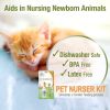 Four Paws Healthy Promise Pet Nurser Bottle with Brush Kit