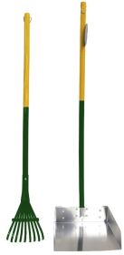 Four Paws Wee-Wee Pan and Rake Set Large (2 count: 2 count Four Paws Wee-Wee Pan and Rake Set Large)