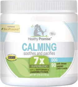 Four Paws Healthy Promise Calming Aid for Dogs (540 count (6 x 90 ct): 540 count (6 x 90 ct) Four Paws Healthy Promise Calming Aid for Dogs)