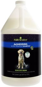 FURminator deShedding Ultra Premium Shampoo for Dogs (2 gallon (2 x 1 gal): 2 gallon (2 x 1 gal) FURminator deShedding Ultra Premium Shampoo for Dogs)